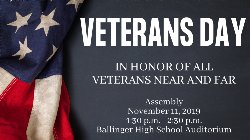 Veterans Day Assembly